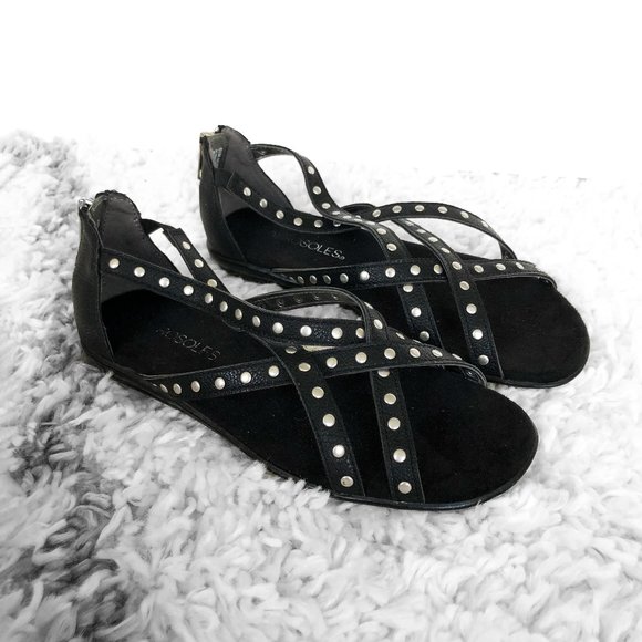 AEROSOLES Shoes - Aerosoles Black Strappy Sandals